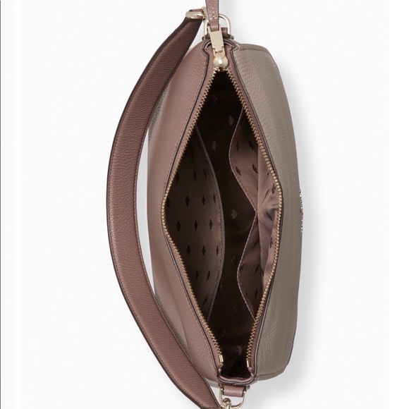 New Kate Spade Mixed Material Flap Shoulder Bag - Picture 3 of 4